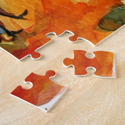 Jazz puzzle legpuzzel (Zijkant)