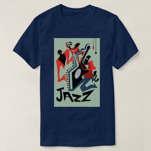 Jazz Quartet 2 T-shirt (Design voorkant)