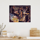 Jazz Quartet Poster (Keuken)