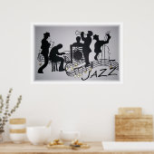 Jazz Quartet Poster (Keuken)