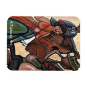 Jazz Quartet Premium Flexi Magnet Magneet (Horizontaal)