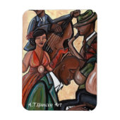 Jazz Quartet Premium Flexi Magnet Magneet (Verticaal)