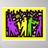 JAZZ - reeks Poster (Voorkant)