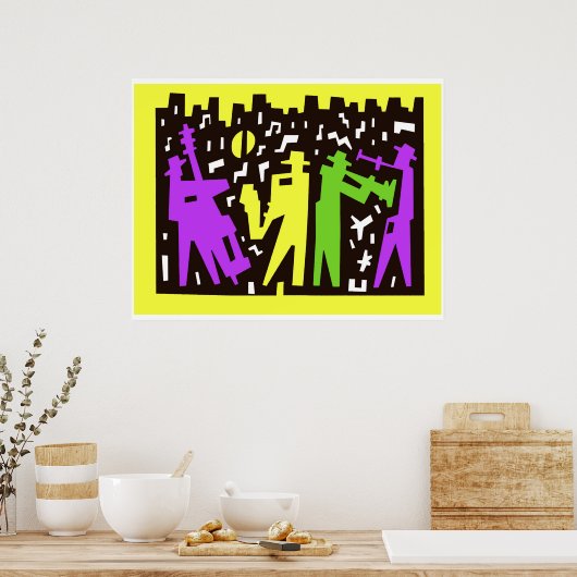 JAZZ - reeks Poster (Keuken)