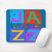 JAZZ RETRO MUISMAT (Met muis)