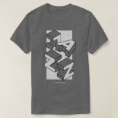 Jazz Retro Saxophonist 5 T-shirt (Design voorkant)