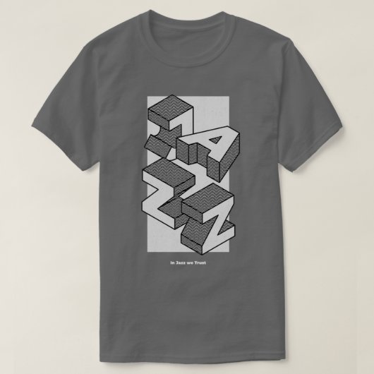Jazz Retro Saxophonist 5 T-shirt (Design voorkant)