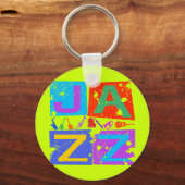JAZZ RETRO SLEUTELHANGER (Voorkant)