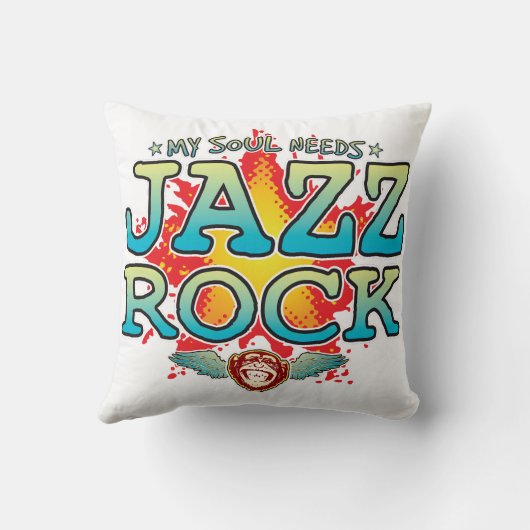 Jazz Rock Soul Cushion Kussen (Achterkant)