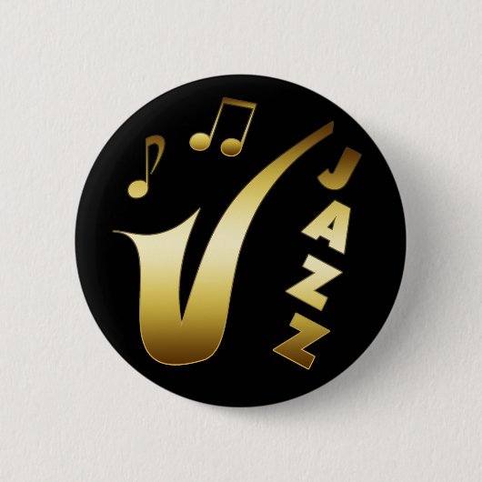JAZZ RONDE BUTTON 5,7 CM (Voorkant)