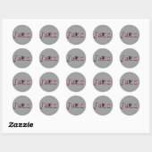 Jazz Ronde Sticker (Vel)