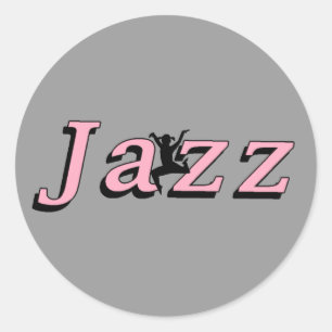 Jazz Ronde Sticker