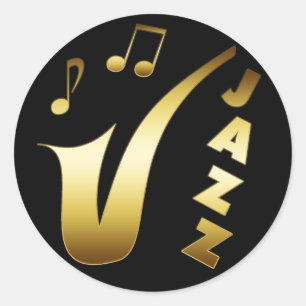 JAZZ RONDE STICKER