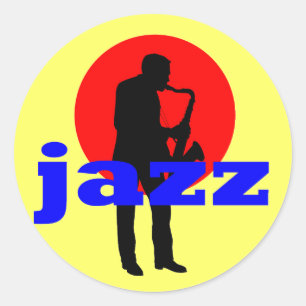 Jazz Ronde Sticker