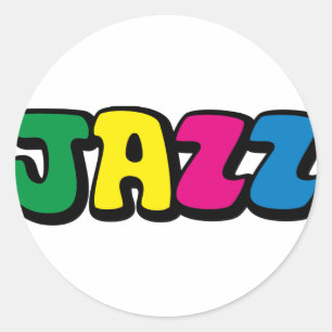 Jazz Ronde Sticker
