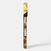 Jazz, Sax, Goud, Steampunk Art, Gouden luxe Case-Mate iPhone Case (Achterkant / Rechts)