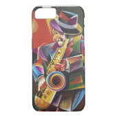 Jazz Sax iPhone case (Achterkant)