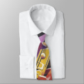 Jazz Sax Musiciaans Stropdas (Gebonden)