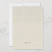 Jazz Saxofoon Uitnodiging (Achterkant)