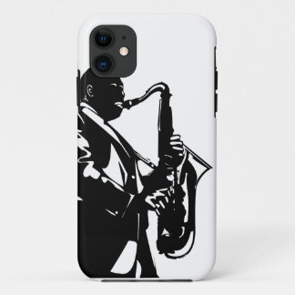 jazz saxophone iPhone 11 hoesje