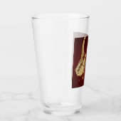 Jazz Saxophone Music smelten Glas (Rechts)