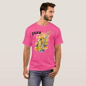 Jazz Saxophone T-shirt (Voorkant volledig)