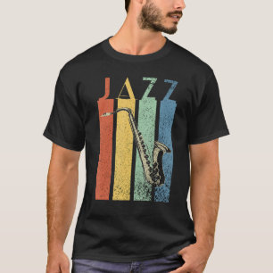  Jazz Saxophonist Klassieke Muziek Saksen T-shirt