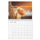 Jazz Scene Collectie Showcase Wall Agenda Kalender (Jan 2027)
