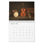 Jazz Scene Collectie Showcase Wall Agenda Kalender (Feb 2026)