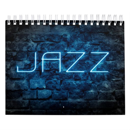 Jazz Scene Collectie Showcase Wall Agenda Kalender (Hoes)