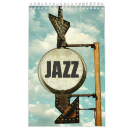 Jazz Scene Collectie Showcase Wall Agenda Kalender