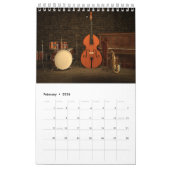 Jazz Scene Collectie Showcase Wall Agenda Kalender (Feb 2026)