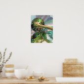 Jazz Shine Waterverf Print (Keuken)