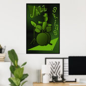 Jazz Skins Poster afdrukken (Thuiskantoor)
