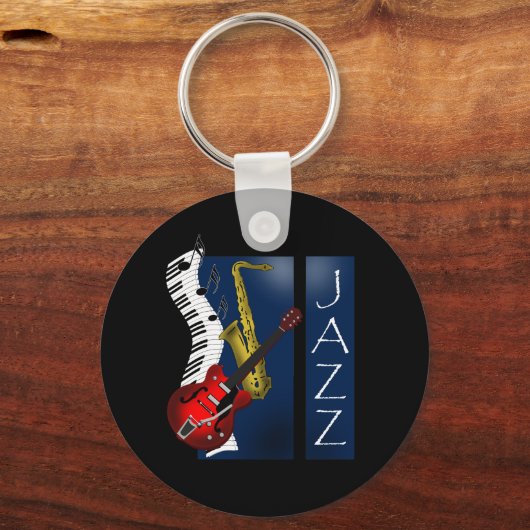 Jazz Sleutelhanger (Voorkant)