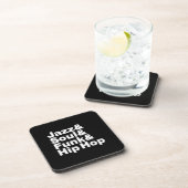 Jazz & Soul & Funk & Hip Hop Bier Onderzetter (Rechterzijde)