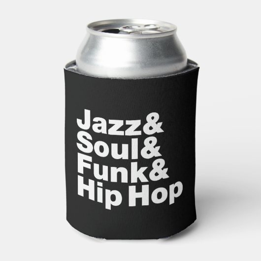 Jazz & Soul & Funk & Hip Hop Blikjeskoeler (Blikje Voorkant)