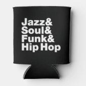 Jazz & Soul & Funk & Hip Hop Blikjeskoeler (Voorkant)
