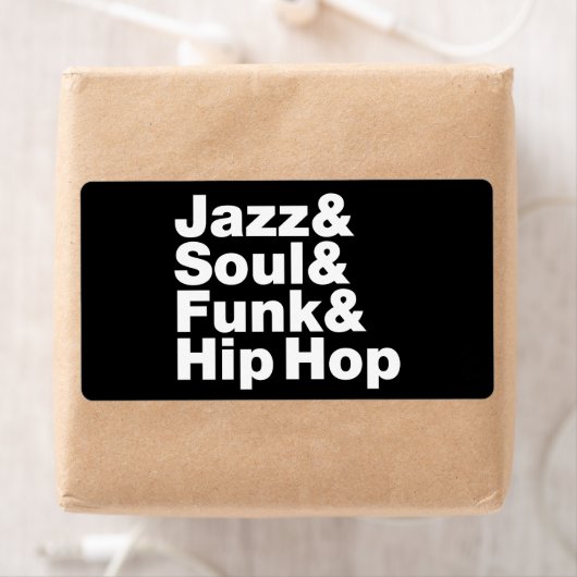Jazz & Soul & Funk & Hip Hop Etiket (Insitu)