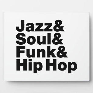 Jazz & Soul & Funk & Hip Hop Fotoplaat
