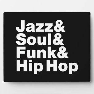 Jazz & Soul & Funk & Hip Hop Fotoplaat