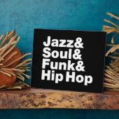 Jazz & Soul & Funk & Hip Hop Fotoplaat (Zijkant)