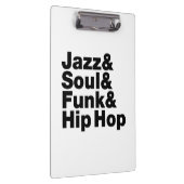 Jazz & Soul & Funk & Hip Hop Klembord (Rechts)