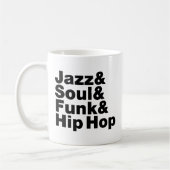 Jazz & Soul & Funk & Hip Hop Koffiemok (Links)