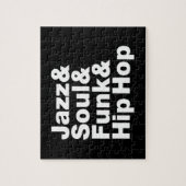 Jazz & Soul & Funk & Hip Hop Legpuzzel (Verticaal)