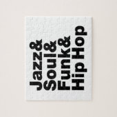 Jazz & Soul & Funk & Hip Hop Legpuzzel (Verticaal)