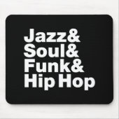 Jazz & Soul & Funk & Hip Hop Muismat (Voorkant)