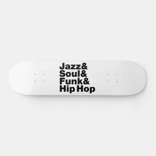 Jazz & Soul & Funk & Hip Hop Persoonlijk Skateboard (Horizontaal)