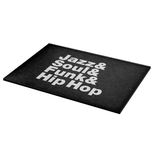 Jazz & Soul & Funk & Hip Hop Snijplank (Hoek)