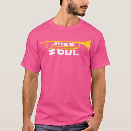 Jazz Soul Trumpet T-shirt (Voorkant)